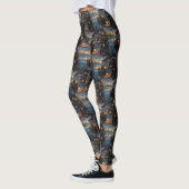 Affenpinscher Weihnachtsreise Leggings (Links)