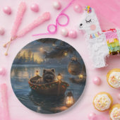 Affenpinscher Weihnachtsreise Pappteller (Party)