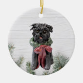 Affenpinscher Weihnachtsschmuck (Vorne)