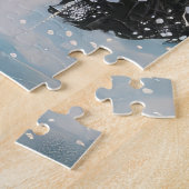 Affenpinscher Winter Wonderland Weihnachtsfreude Puzzle (Seite)