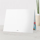 Affenpinschers Dog in Christmas Delivery Truck Karte (Rückseite)