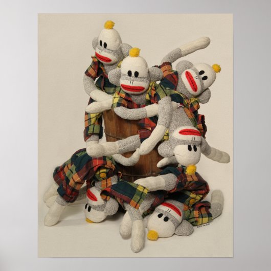 Affenplakat Poster (Vorne)