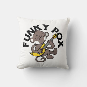 Affenpocken Funky Pocken Kissen