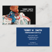 Affenpolizekarte Visitenkarte (Vorne/Hinten)