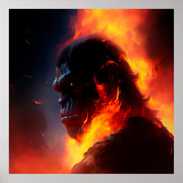 Affenposter Poster