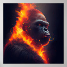 Affenposter
