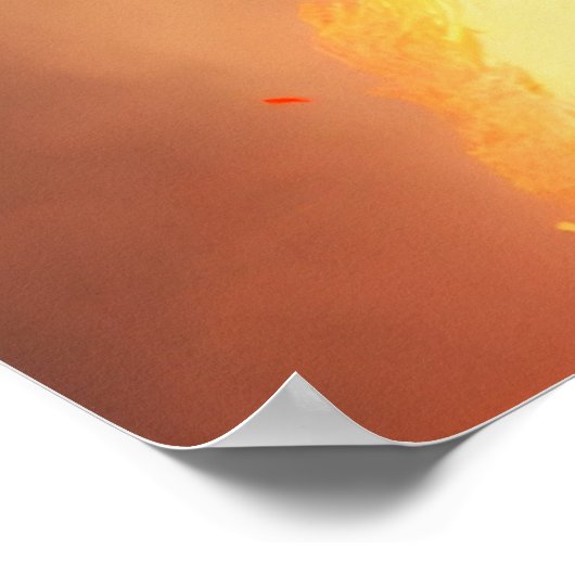 Affenposter Poster (Ecke)