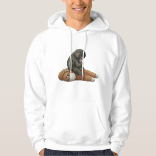Affenpunch, Baby Orang-Utan umarmt Hoodie