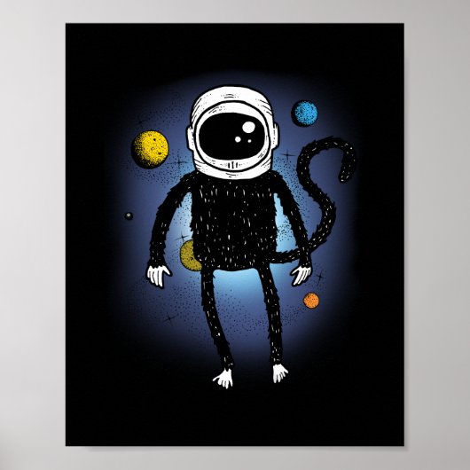 Affenraum Poster (Vorne)