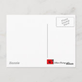 Affenschwingen Postkarte (Rückseite)