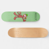 Affenskateboard, individuelle Name. Skateboard (Horizontal)