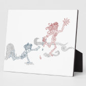 Affensonnenschnäpper Fotoplatte (Seite)