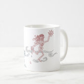 Affensonnenschnäpper Kaffeetasse (VorderseiteRechts)