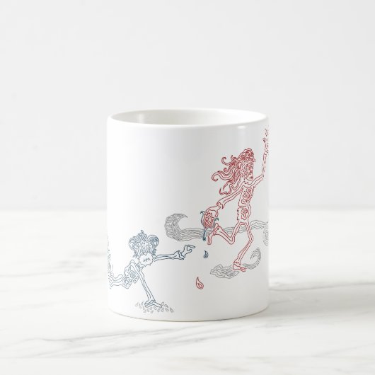 Affensonnenschnäpper Kaffeetasse (Mittel)