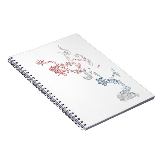 Affensonnenschnäpper Notizblock (Rechte Seite)