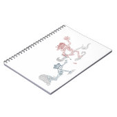 Affensonnenschnäpper Notizblock (Linke Seite)