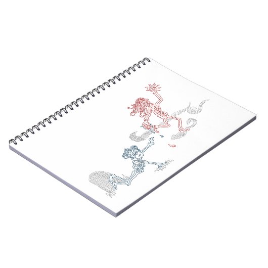 Affensonnenschnäpper Notizblock (Linke Seite)