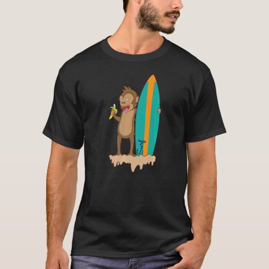 Affensurfing T-Shirt (Vorderseite)