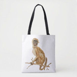 Affentasche mit Primatenneigung Tasche