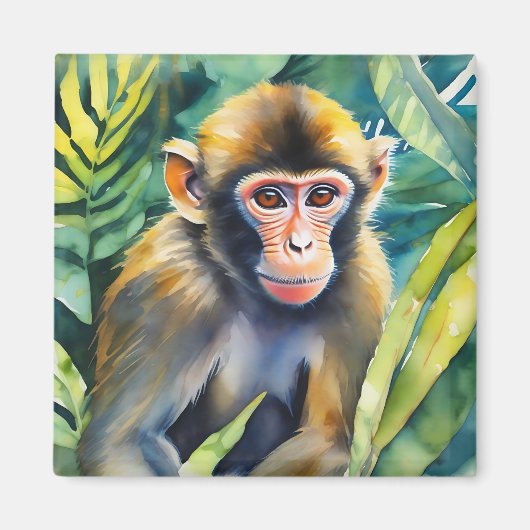 Affentier Magnet (Vorne)