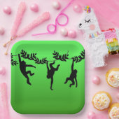 Affentruppe Pappteller (Party)