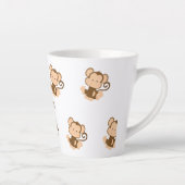 Affentruppe Personalisiert Milchtasse (Rechts)