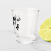 Affentruppe Schnapsglas (Rechts)