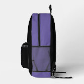 Affentyp, Code führt einen lustigen Vollstapelentw Bedruckter Rucksack (Rechts)
