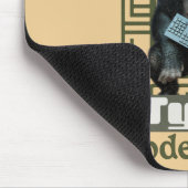 Affentyp, Code führt einen lustigen Vollstapelentw Mousepad (Ecke)