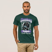Affentyp, Code führt einen lustigen Vollstapelentw T-Shirt (Vorne ganz)