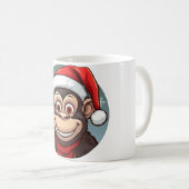 Affenweihnachten Kaffeetasse (VorderseiteRechts)