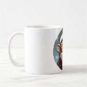 Affenweihnachten Kaffeetasse (Links)