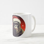 Affenweihnachten Kaffeetasse (VorderseiteRechts)