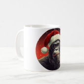 Affenweihnachten Kaffeetasse (Vorderseite Links)