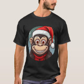 Affenweihnachten T-Shirt (Vorderseite)