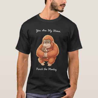 Affenwelpe von Mutter zurückgewiesen bekommt ausge T-Shirt