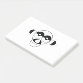 Affenzeichen Post-it Klebezettel (angewinkelt)