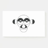 Affenzeichen Post-it Klebezettel (Vorderseite)