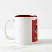 Affepic-Kaffee-Tasse Zweifarbige Tasse (Links)