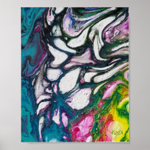 Affiche - Art Abstrait pour décoration murale Poster
