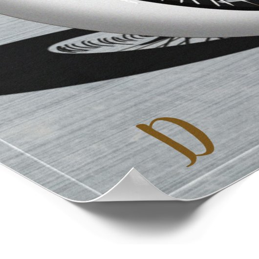 Affiche-Boardspur Poster (Ecke)