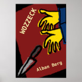 Affiche Opéra Wozzeck, Alban Berg Poster (Vorne)