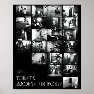 Affiche Toilets - Crevettes trotteuses Poster