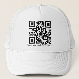 Affiliate QR Code Hat Truckerkappe