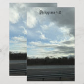 Affirmation  briefpapier (Vorne/Hinten)