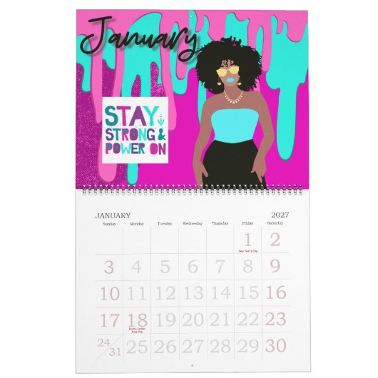 Affirmation Calendar 2023 Kalender (Jan 2027)
