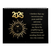 Affirmation Calendar 2025