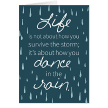 Affirmation Dance in the Rain Inspirational Quotes