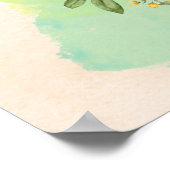 Affirmation Faith: God's Peace Is Alive Within Me Poster (Ecke)