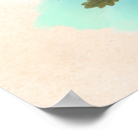 Affirmation Faith:I Am Never Alone; God’s Presence Poster (Ecke)